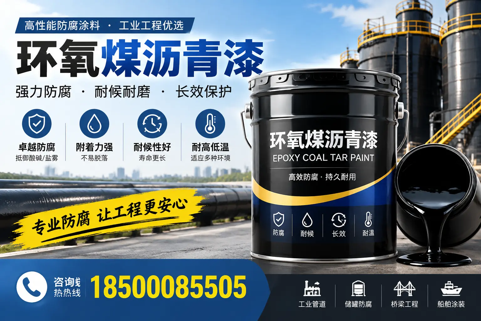 环氧煤沥青漆的施工方法与注意事项，确保在昌都顺利完成